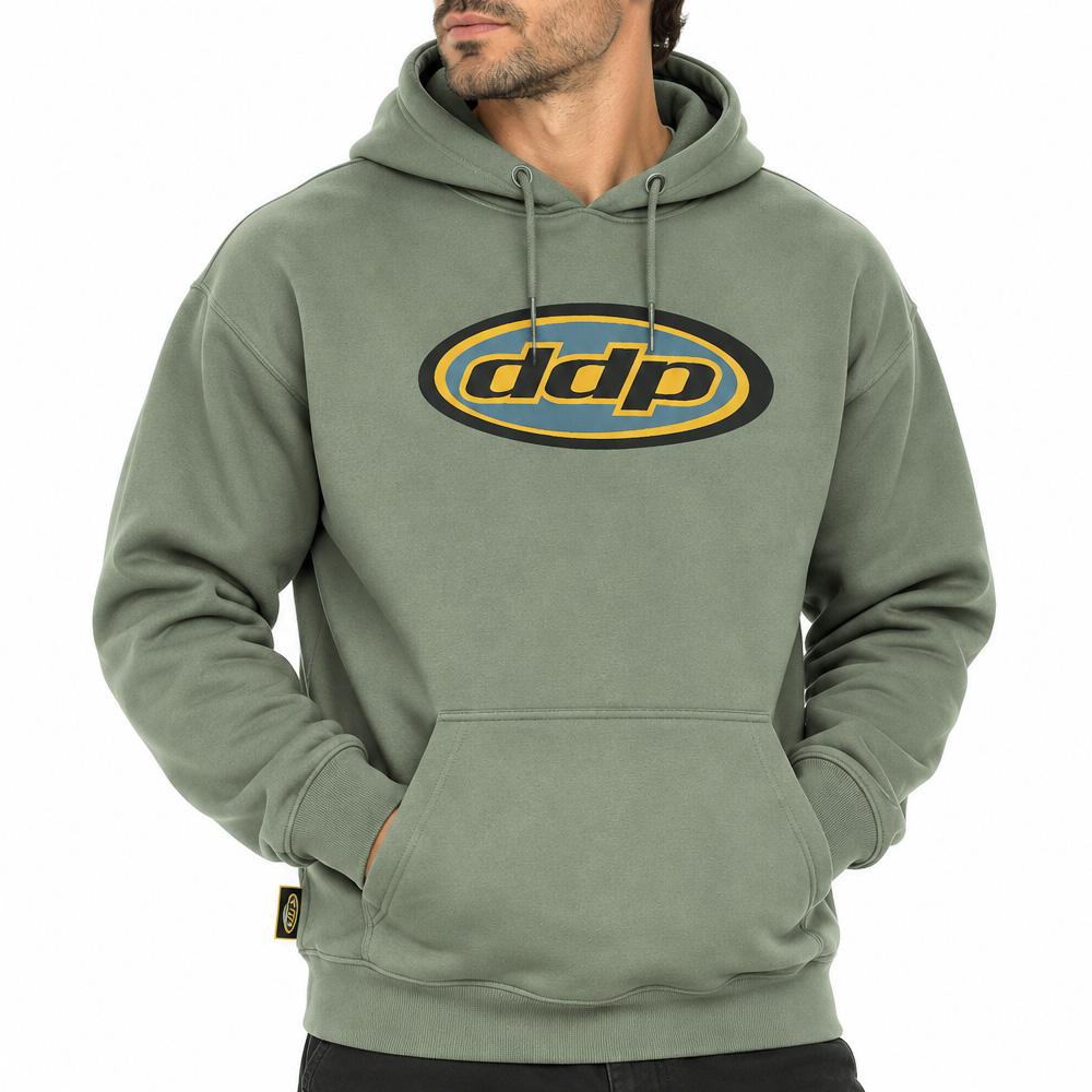 Men’s Green Hooded Top DDP 1DD affordable