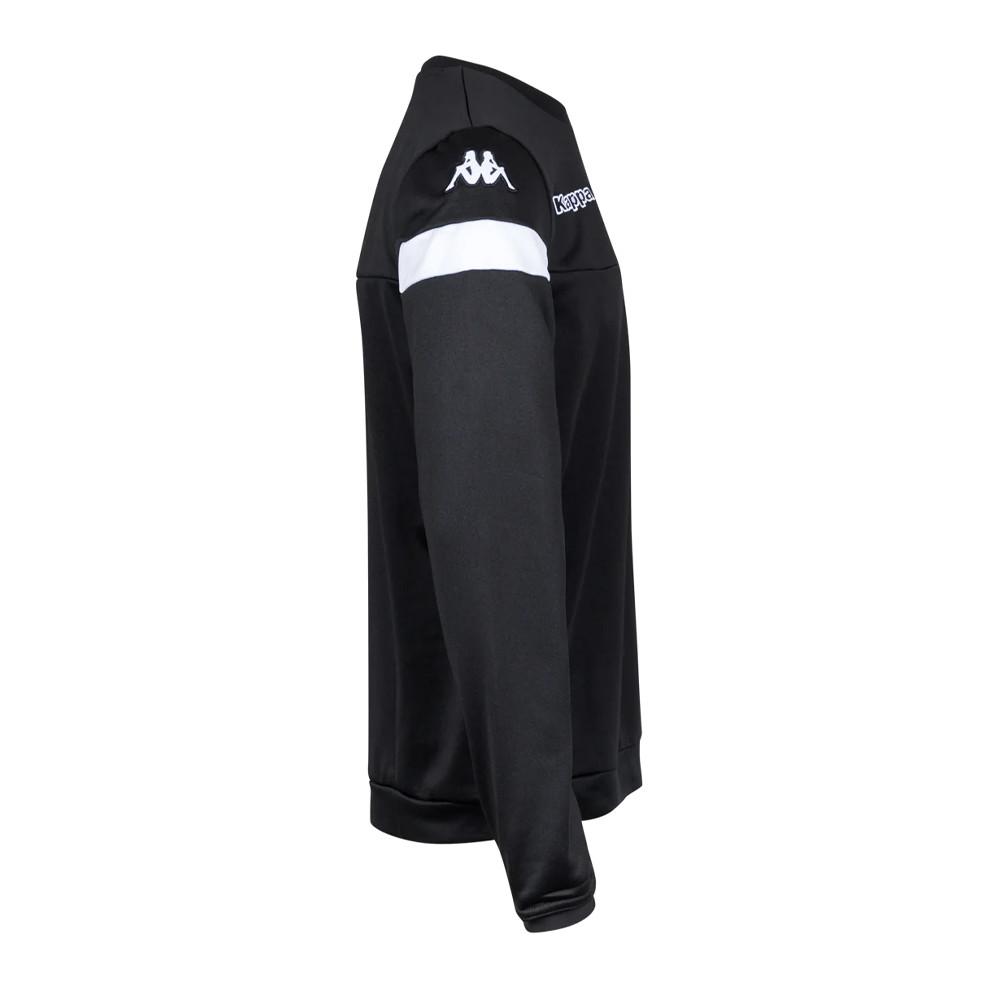 Kappa Lido Boy's Black/White Sweatshirt Photo of the Espace des Marques %store% store - view of %key%