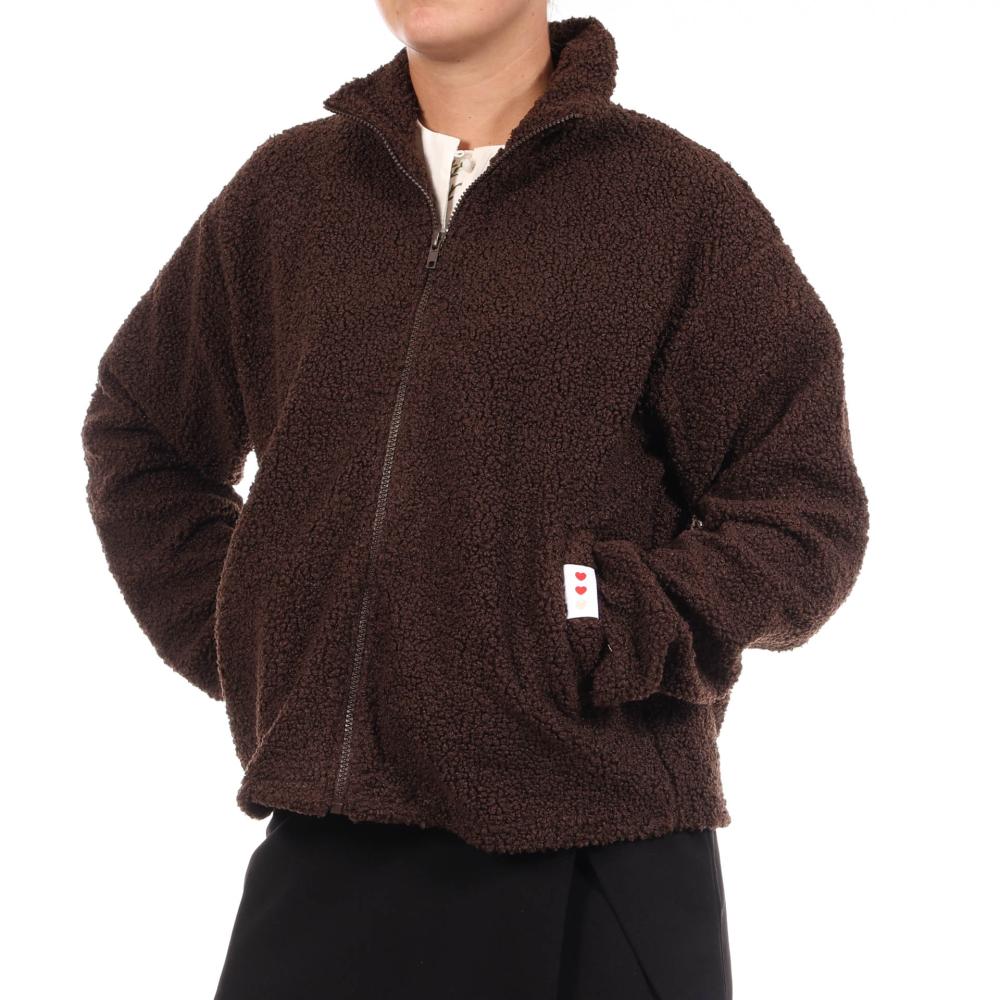 Women’s Brown Sweatshirt by Pieces Pckatty affordable