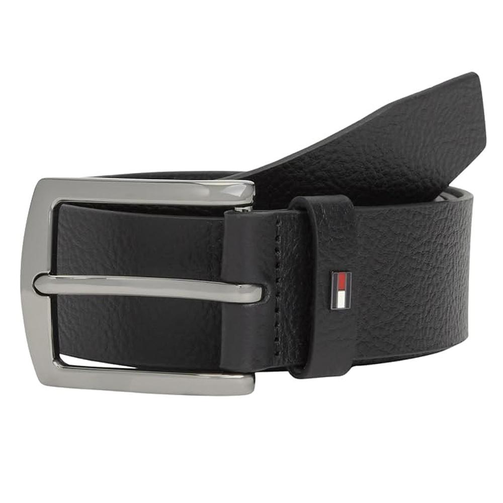 Cinturón negro para hombre Tommy Hilfiger Dentons barato