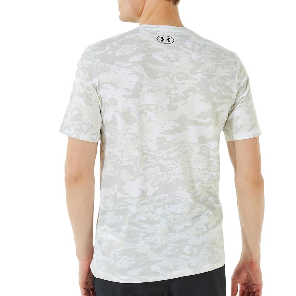 Under Armour Camo Herren T-Shirt Weiß/Beige Ansicht 2
