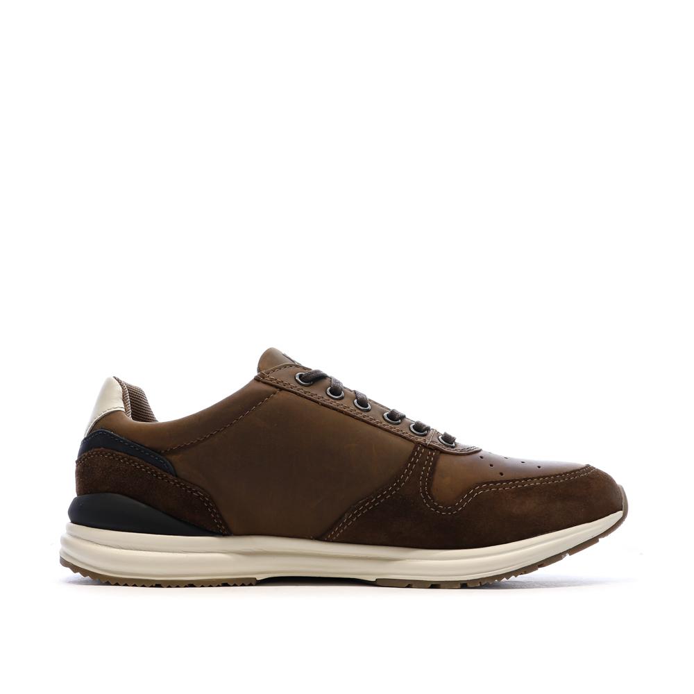 Baskets Marron Homme TBS SLIMANE vue 2