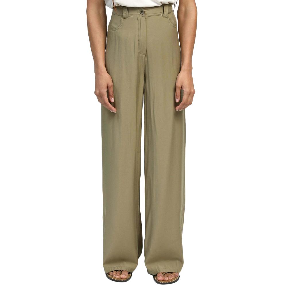 Pantalon fluide Kaki Femme An'ge Victoire pas cher