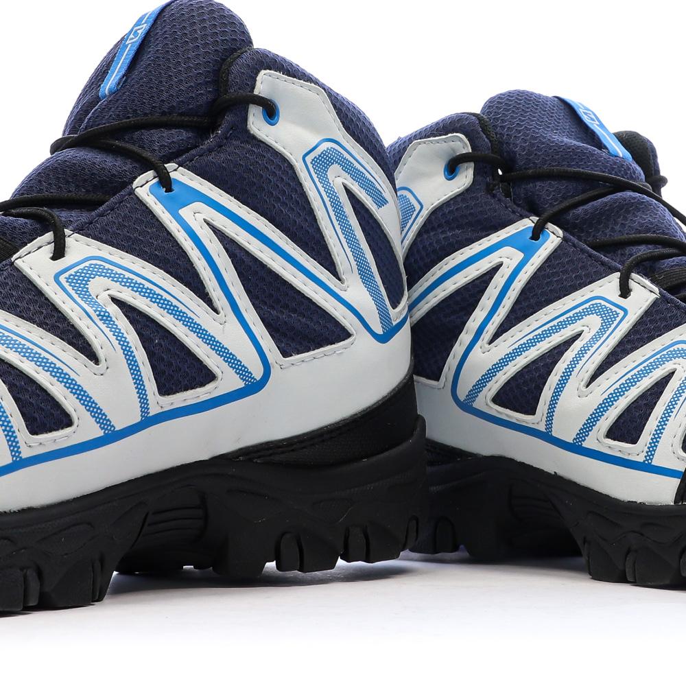 Negro/Blanco/Azul botas senderismo Hombre Salomon Skookie ver 7