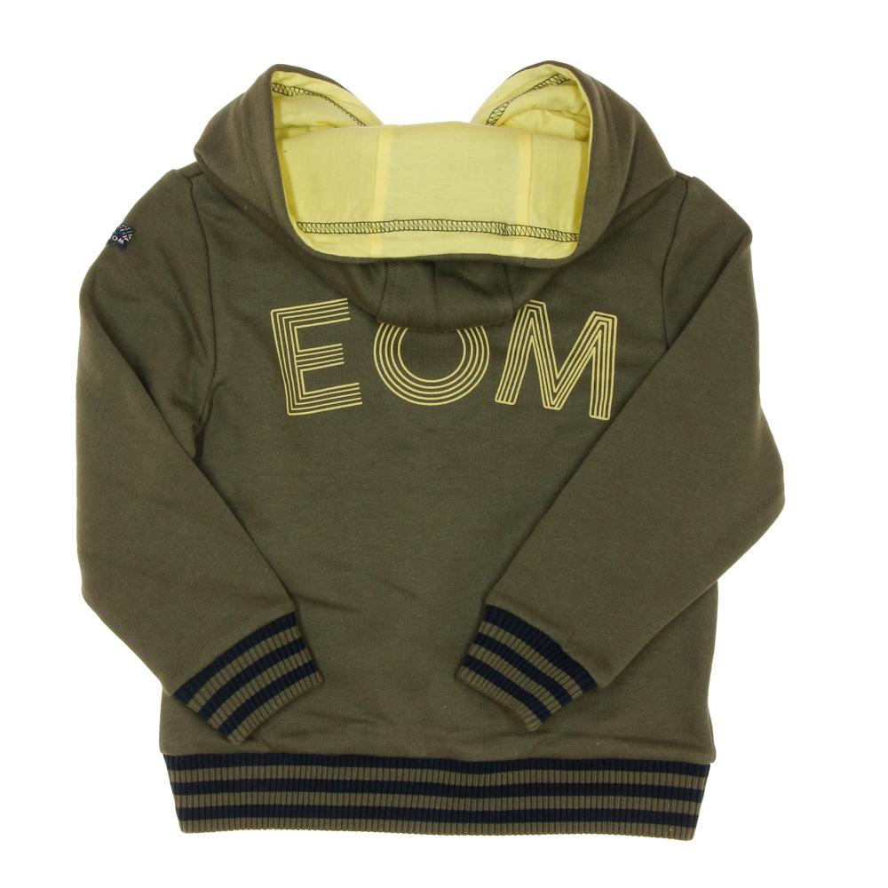 Sudadera EOM Bivouac Caqui Niño ver 2