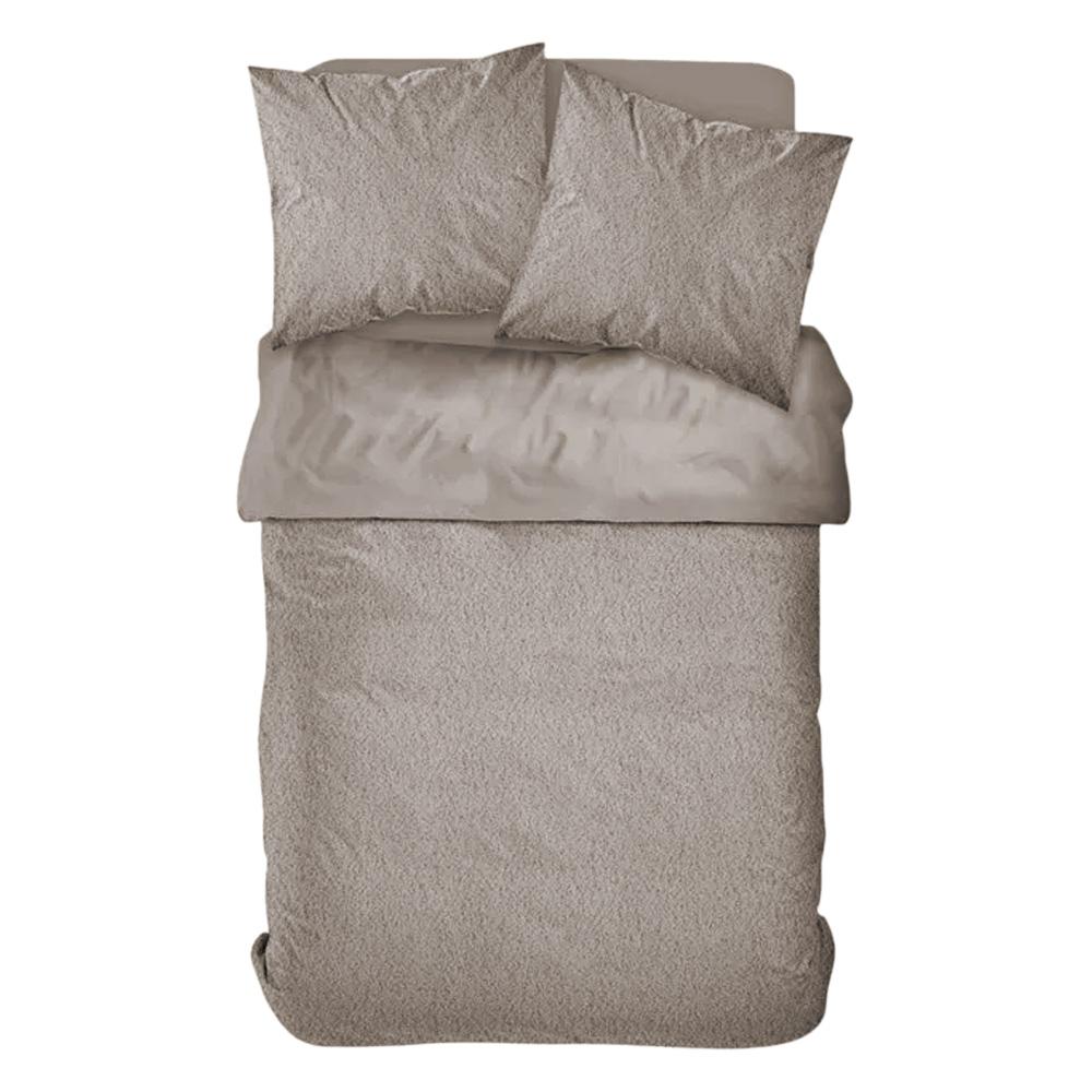 Today Beige Fleece Bed Linen 240x220 Photo of the Espace des Marques %store% store - view of %key%