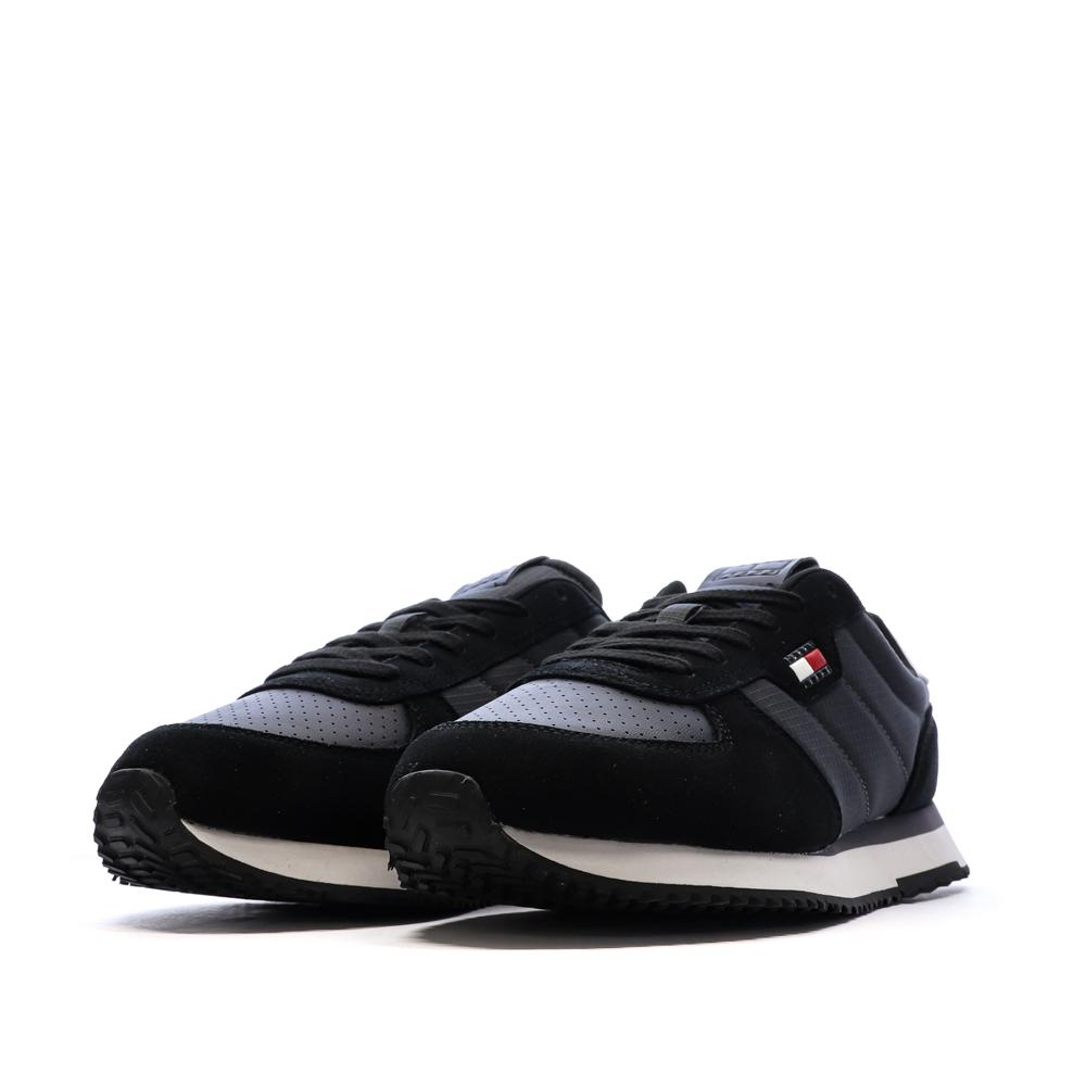 Baskets Noir Homme Tommy Hilfiger Runner Flag vue 6