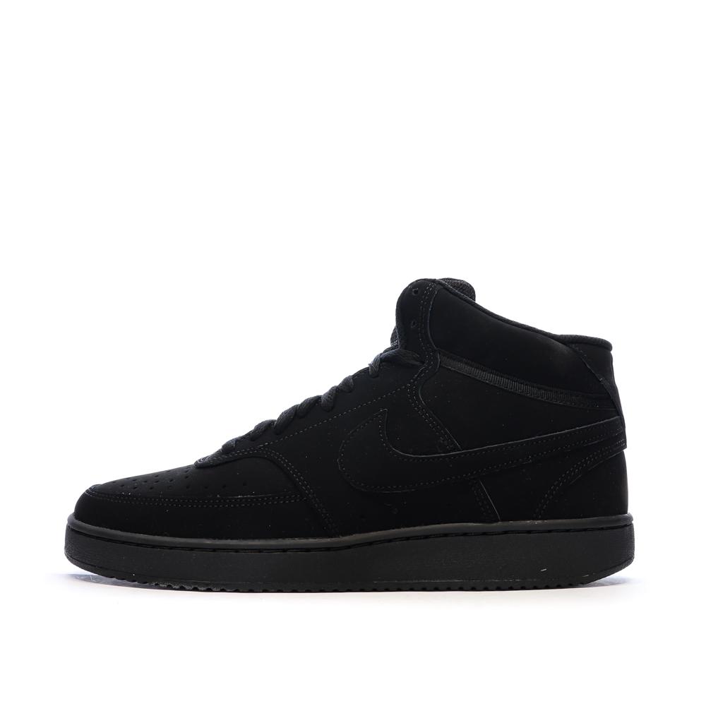 Nike Court Vision Mids Men's Black Sneakers affordable