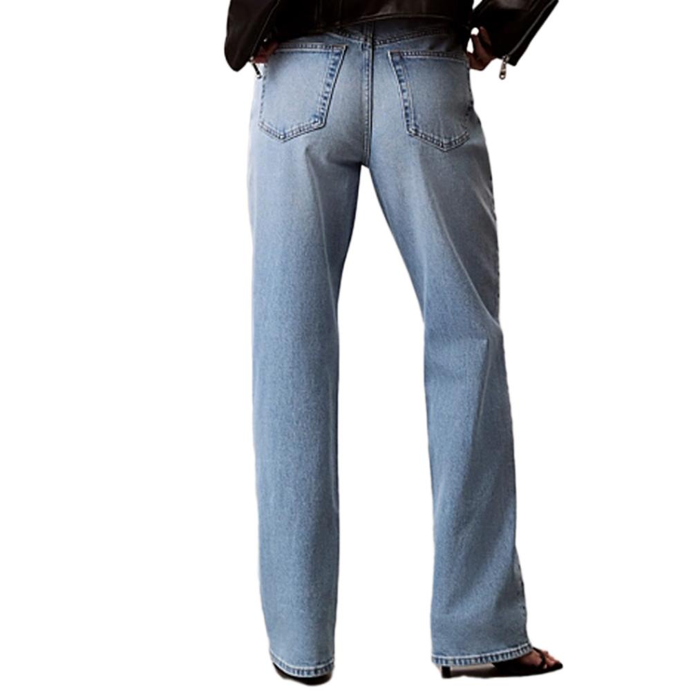 Vaqueros azules para mujer Calvin Klein Jeans High Rise VLQ ver 2