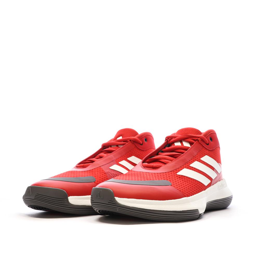 Basketballschuhe Rot Herren Adidas Bounce Legends Ansicht 6