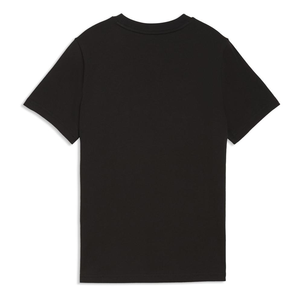Camiseta negra para niño Puma Ess Camo Tee ver 2