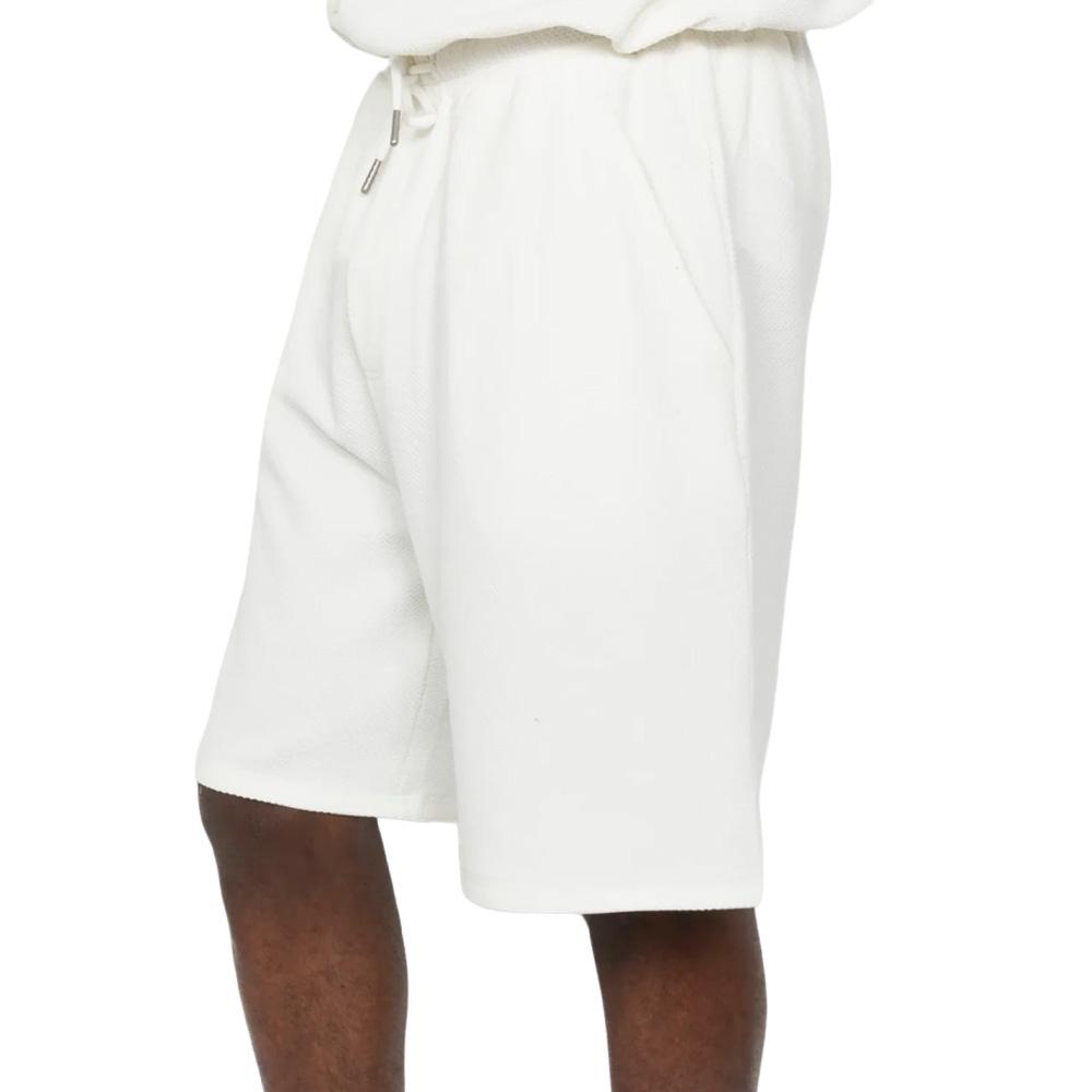 Pantalones cortos blancos para hombre de Schott, de tejido técnico barato