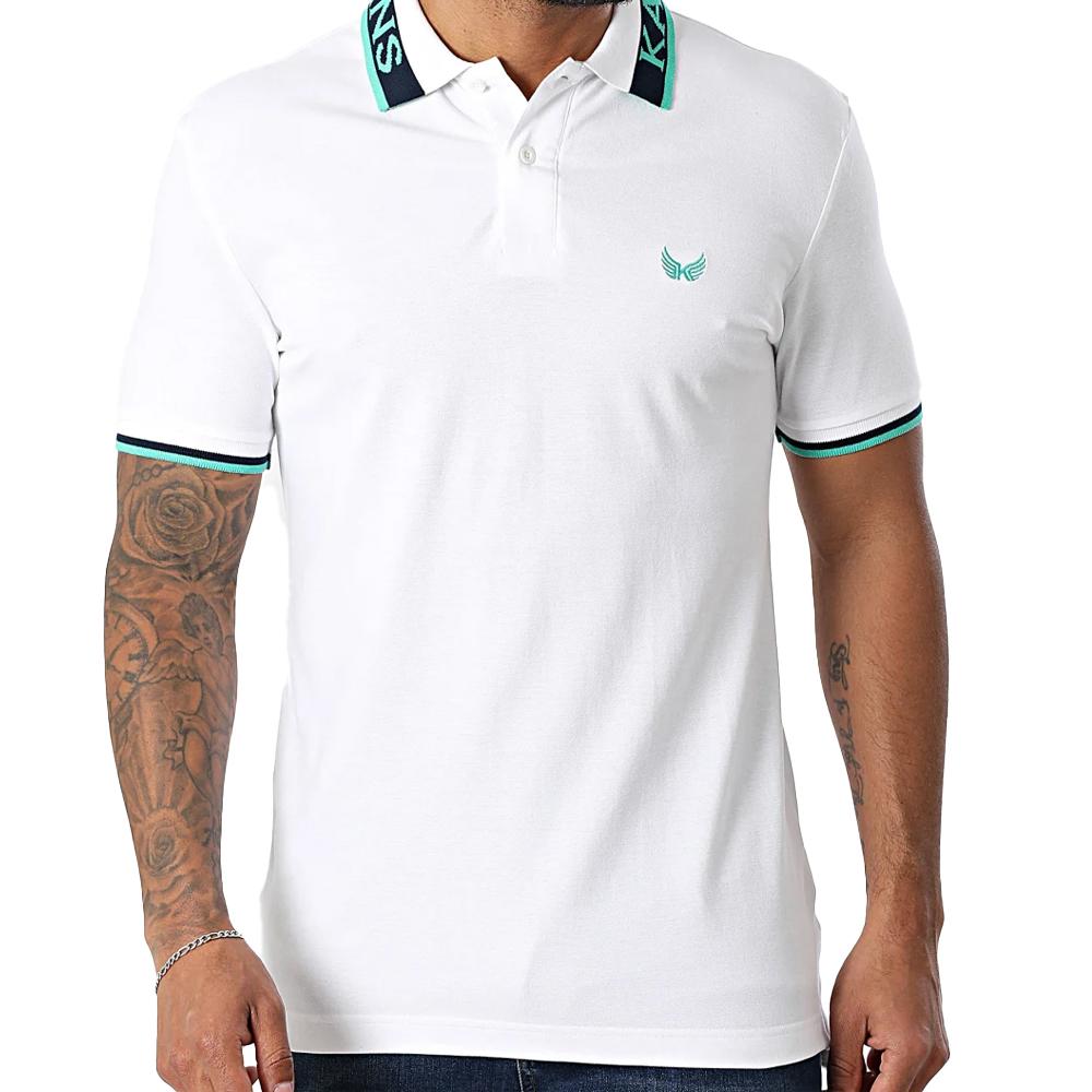 Polo Blanco Hombre Kaporal TOBY barato