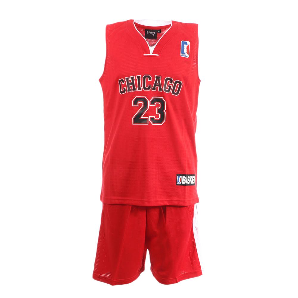 Chicago Basketball Set Rot/Schwarz Kinder Sport Zone günstig