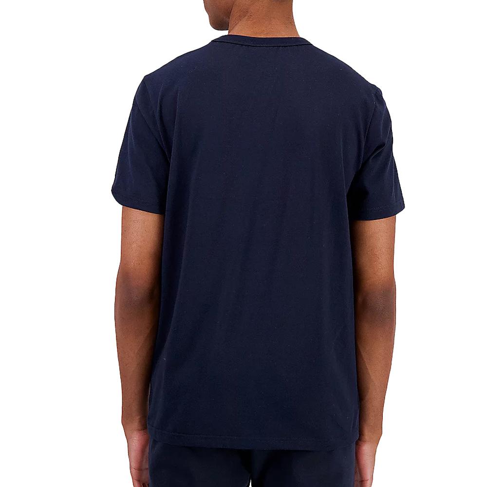 Men's Navy T-Shirt Le Coq Sportif Graphique Photo of the Espace des Marques %store% store - view of %key%