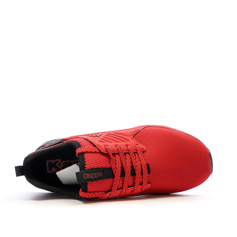 Schwarze/Rote Jungen-Sneakers Kappa San Puerto Lace Ansicht 4