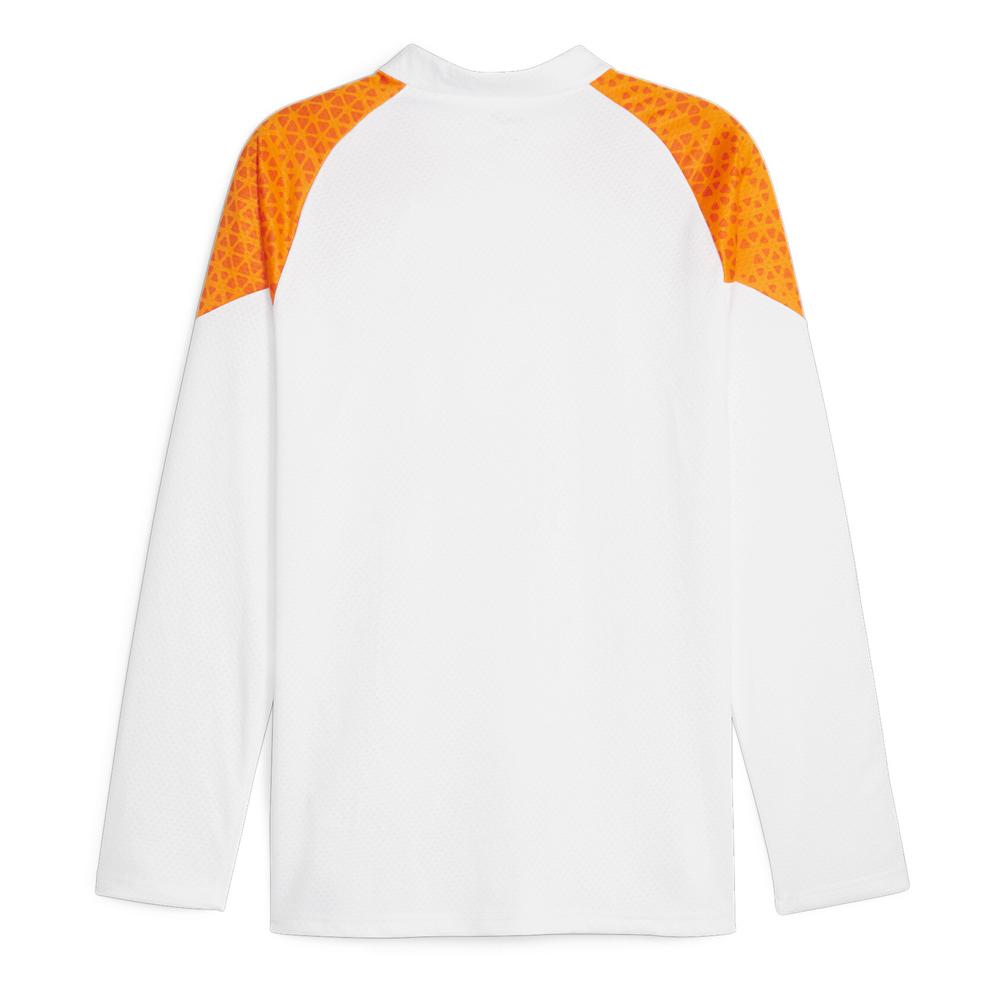 Manchester City Sweat 1/4 White/Orange Man Puma 2023/2024 Photo of the Espace des Marques %store% store - view of %key%