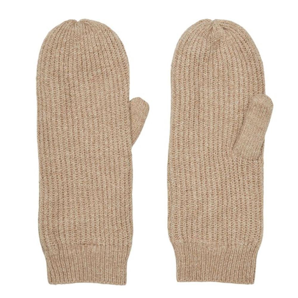 Women's brown mittens Vero Moda Lotti affordable