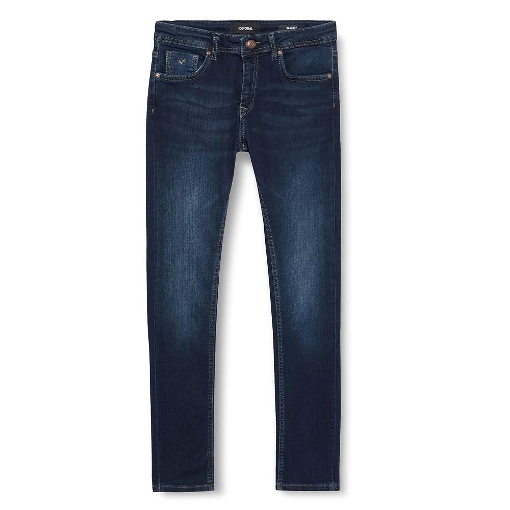 Jean Slim Bleu Foncé Garçon Kaporal CEGOB pas cher
