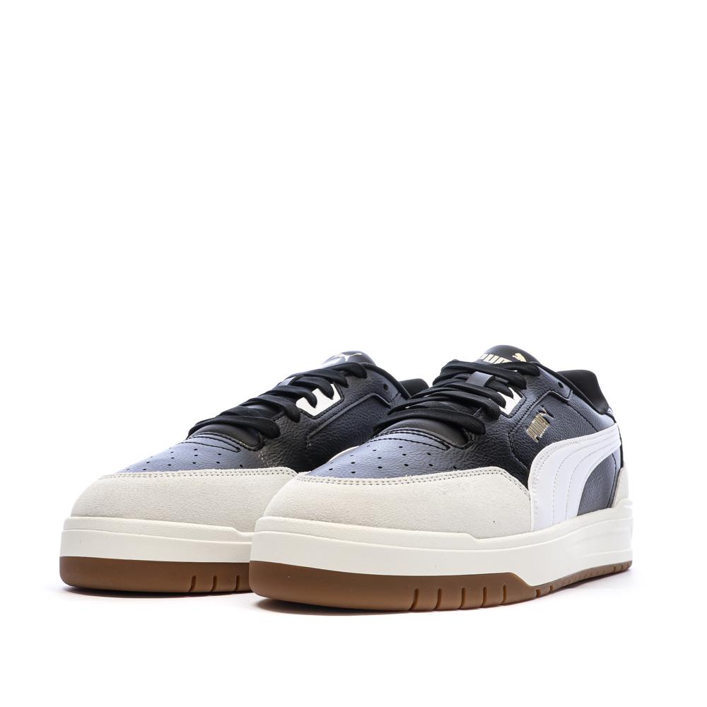Puma Shuffle Downtownn Herren-Sneaker, weiß/schwarz Ansicht 6