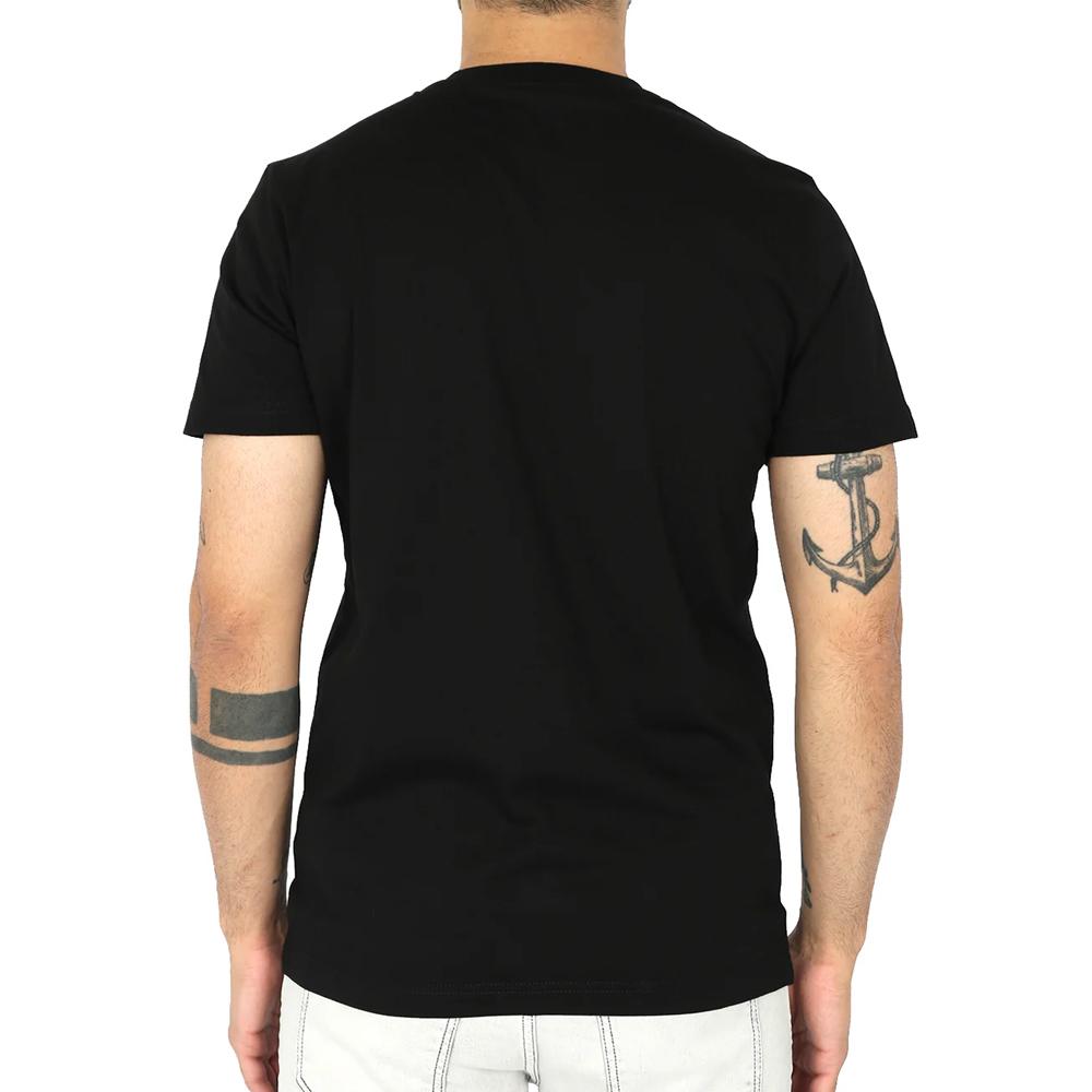 T-shirt Noir Homme Diesel Diegor900 vue 2