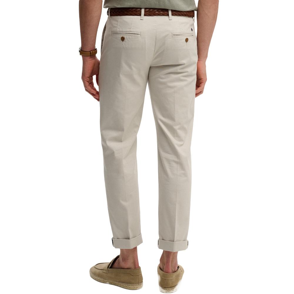 Pantalon Chino Beige Homme Superdry Premium vue 2