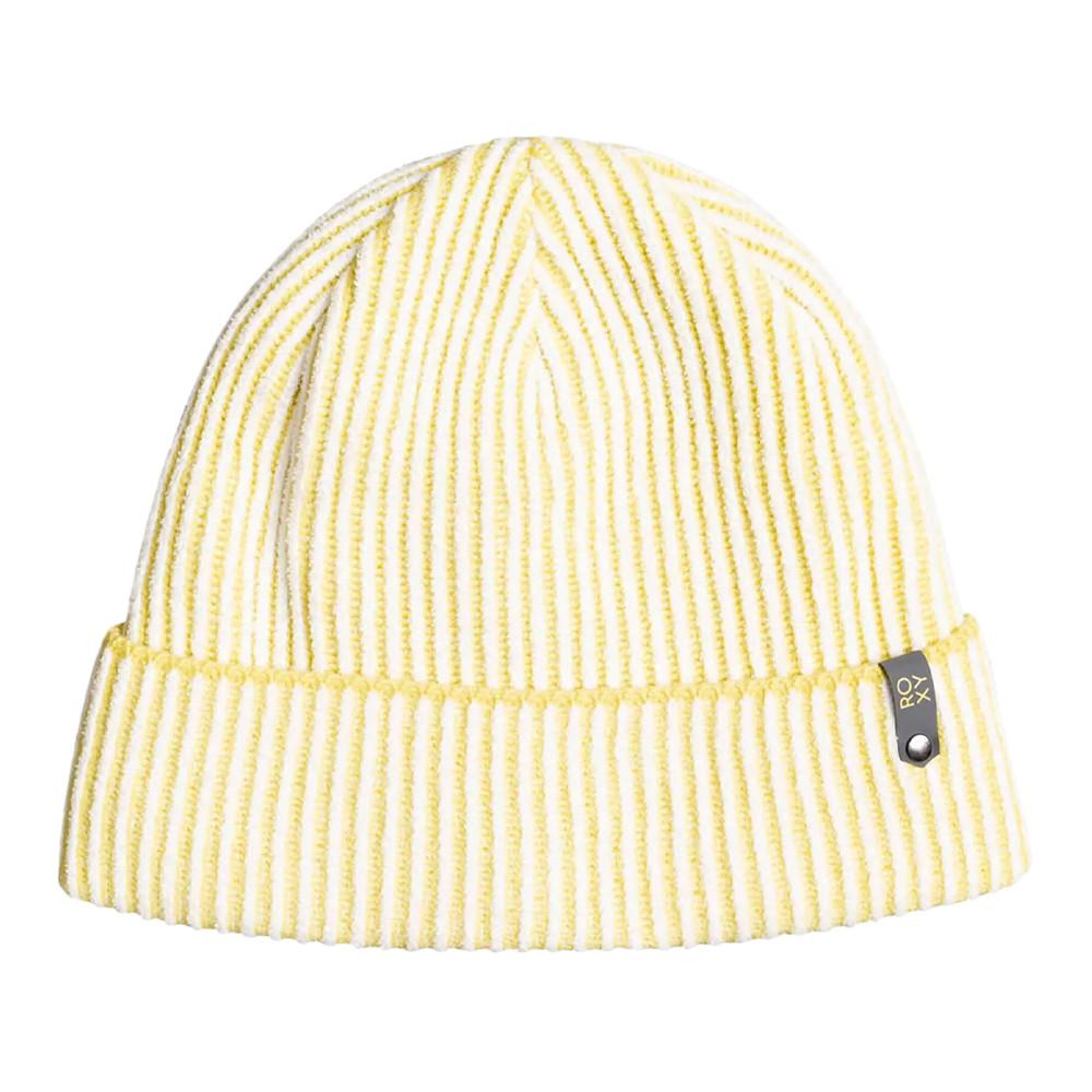 Gorro Roxy Ozalee Blanco/Amarillo, Mujer barato
