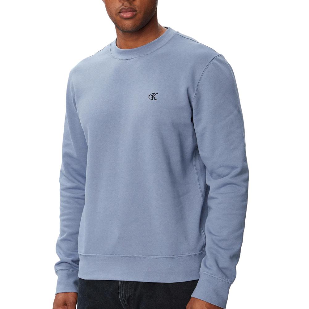 Blaues Herren-Sweatshirt Calvin Klein Jeans Terry 1 günstig