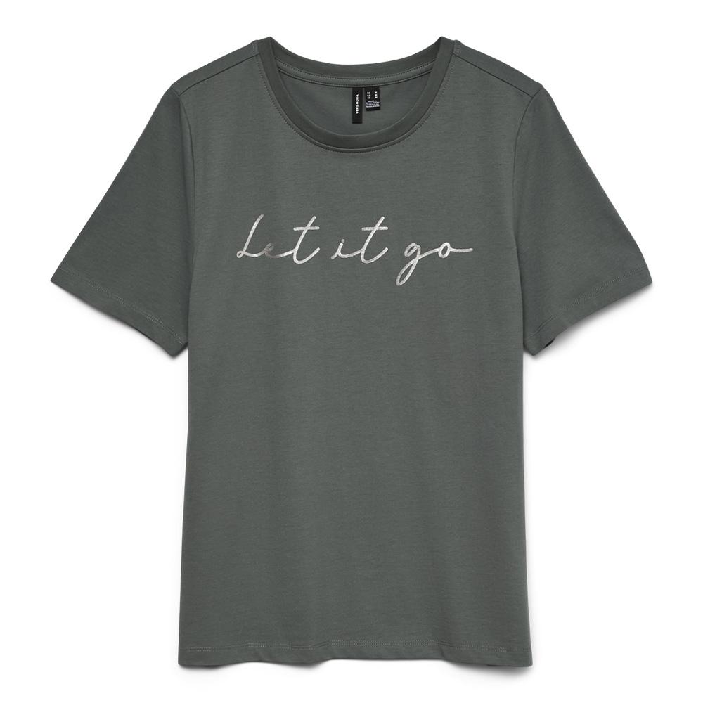 T-Shirt Grün Frau Vero Moda Folina günstig