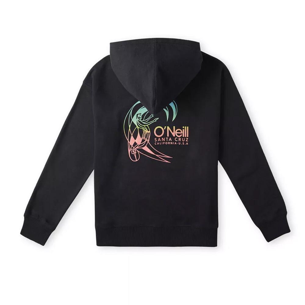 O'Neill Circle Surfer Girl Kapuzenpullover Schwarz Ansicht 2