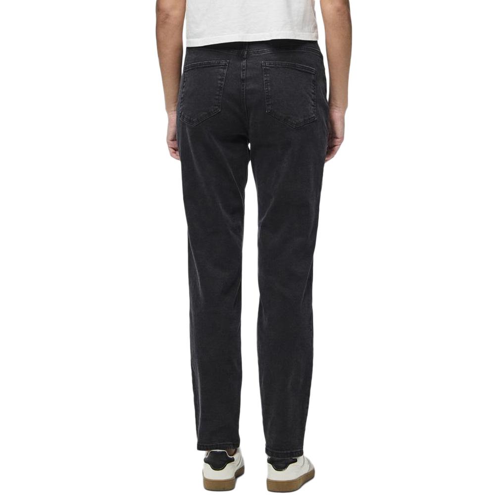 Jean Mom Noir Femme Pieces Kesia vue 2