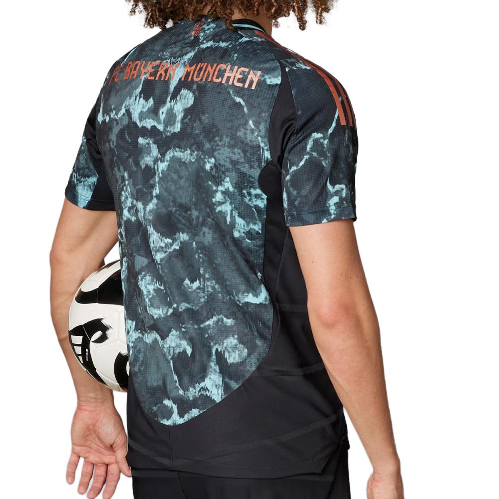 FC Bayern Men's Authentic Black/Blue Football Jersey Adidas 24/25 Photo of the Espace des Marques %store% store - view of %key%