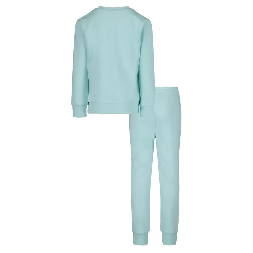 Conjunto de chándal turquesa para niña Under Armour Rival ver 2