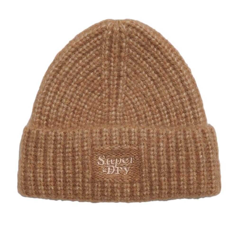 Bonnet Beige Homme Superdry Rib pas cher