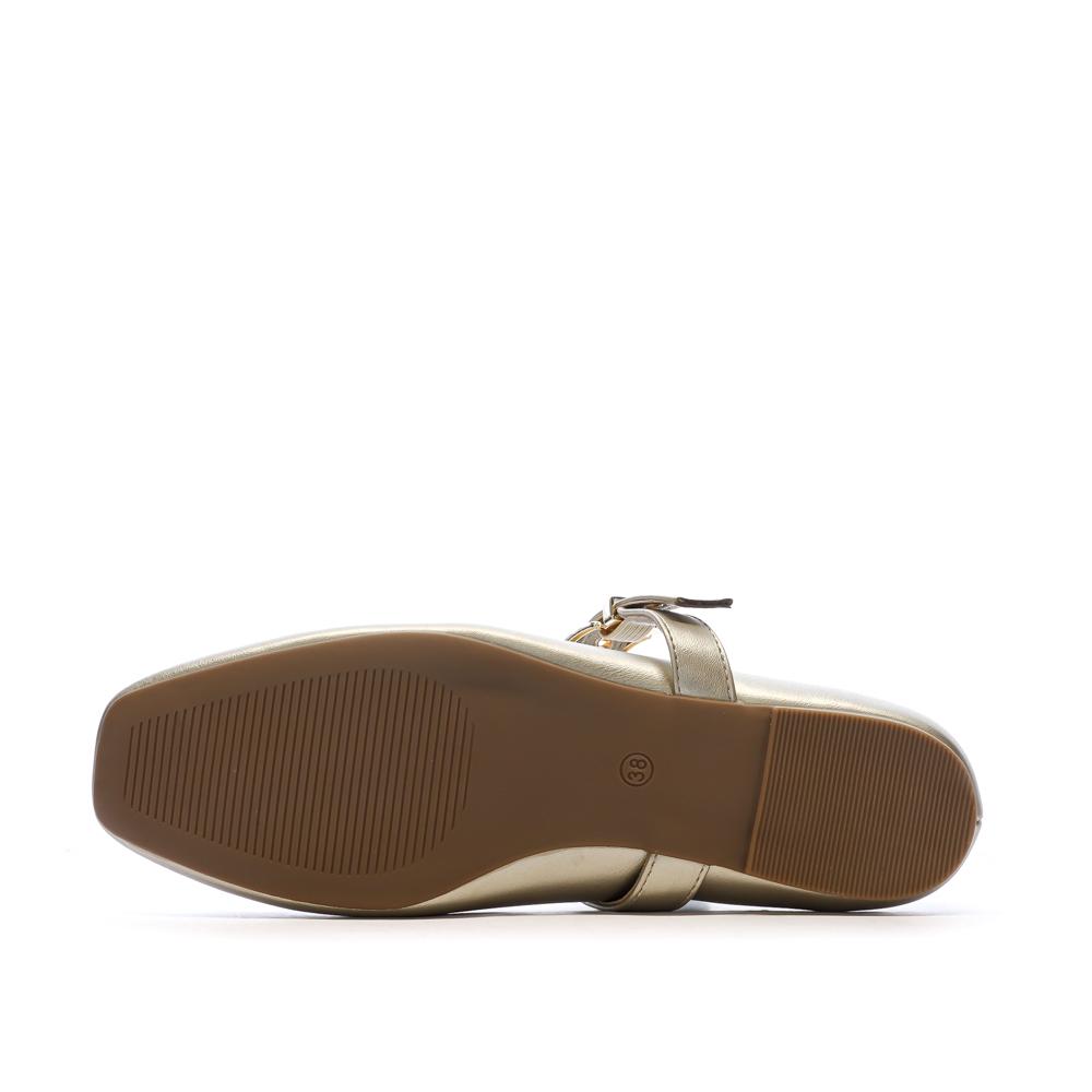 Xti 145118 Women’s Gold Ballet Flats Photo of the Espace des Marques %store% store - view of %key%