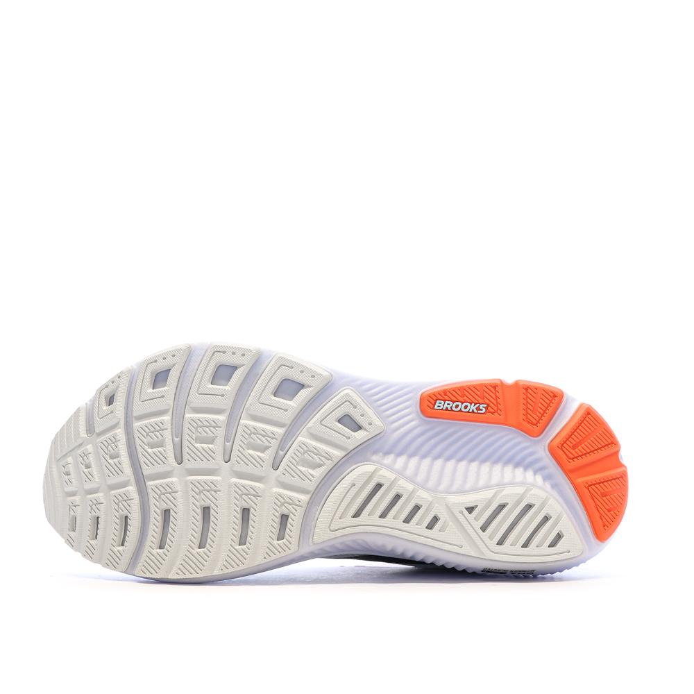 Zapatillas de running blancas para hombre Brooks Ghost 17 ver 5