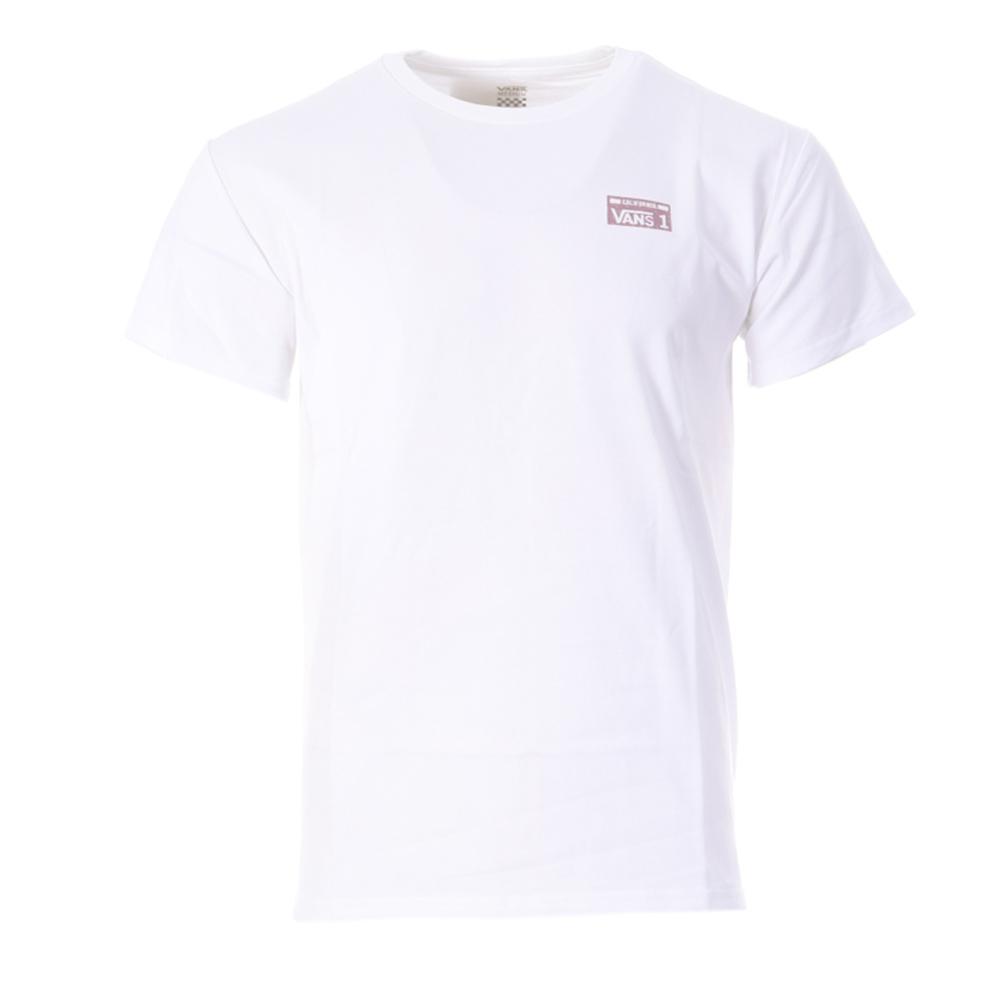 T-Shirt Weiß Mann Vans Plate günstig