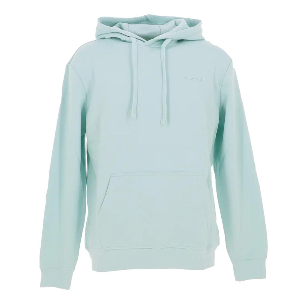 Sweat à Capuche Bleu Ciel Homme Teddy Smith nark Hoody pas cher