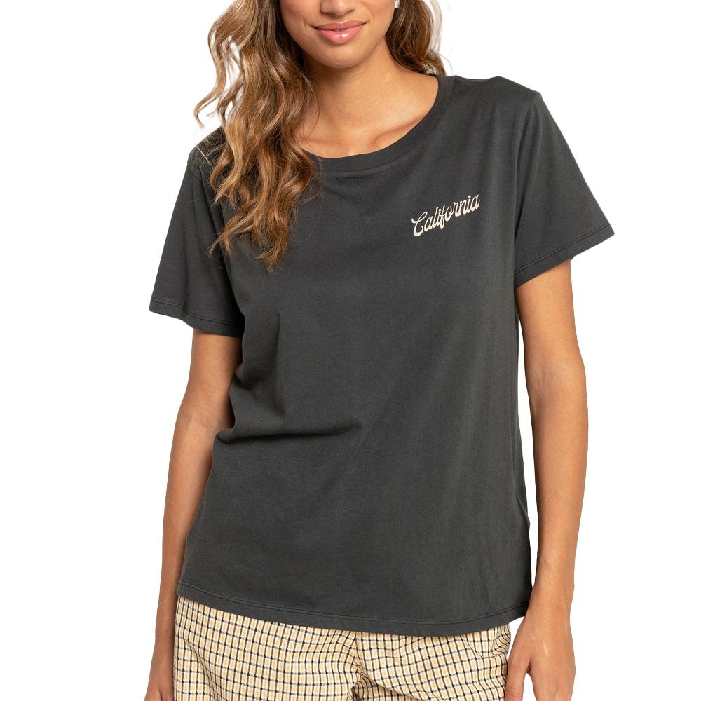 Graues Damen-T-Shirt Billabong First günstig