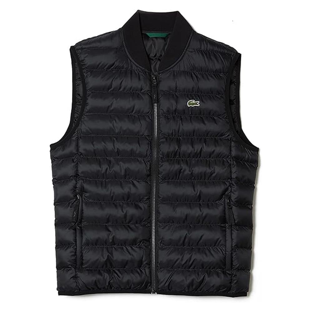 Ärmellose Daunenjacke Schwarz Mann Lacoste BH0537 Ansicht 2