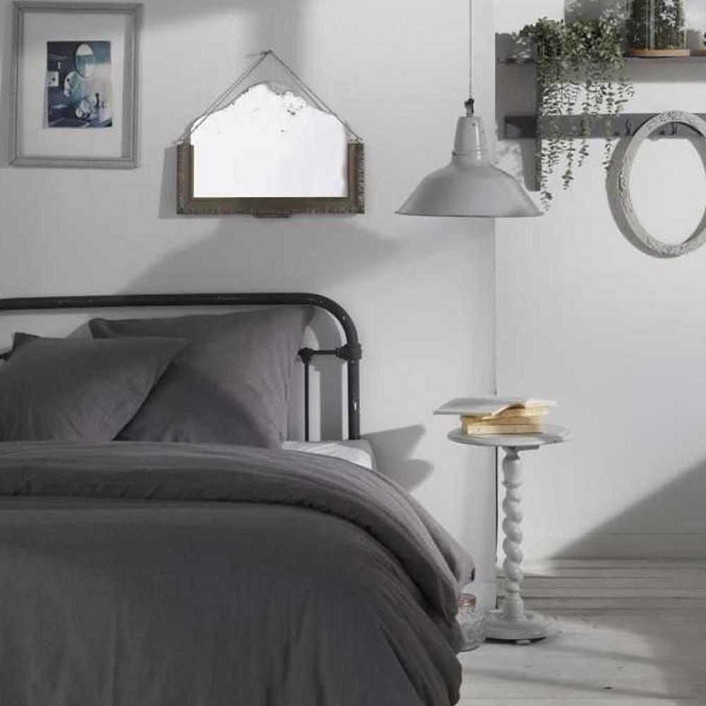 Funda nórdica gris «Today Chambray» barato