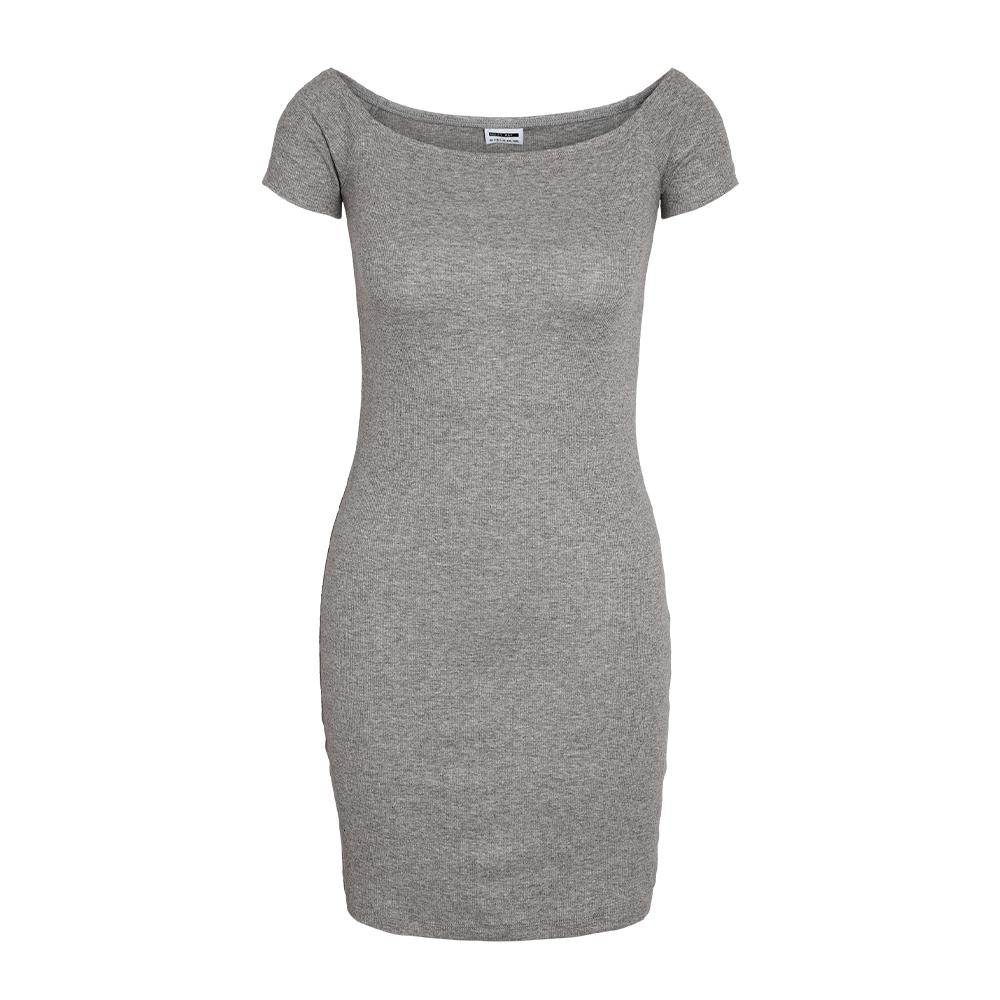 Kleid Grau Frau Noisy May Judy günstig