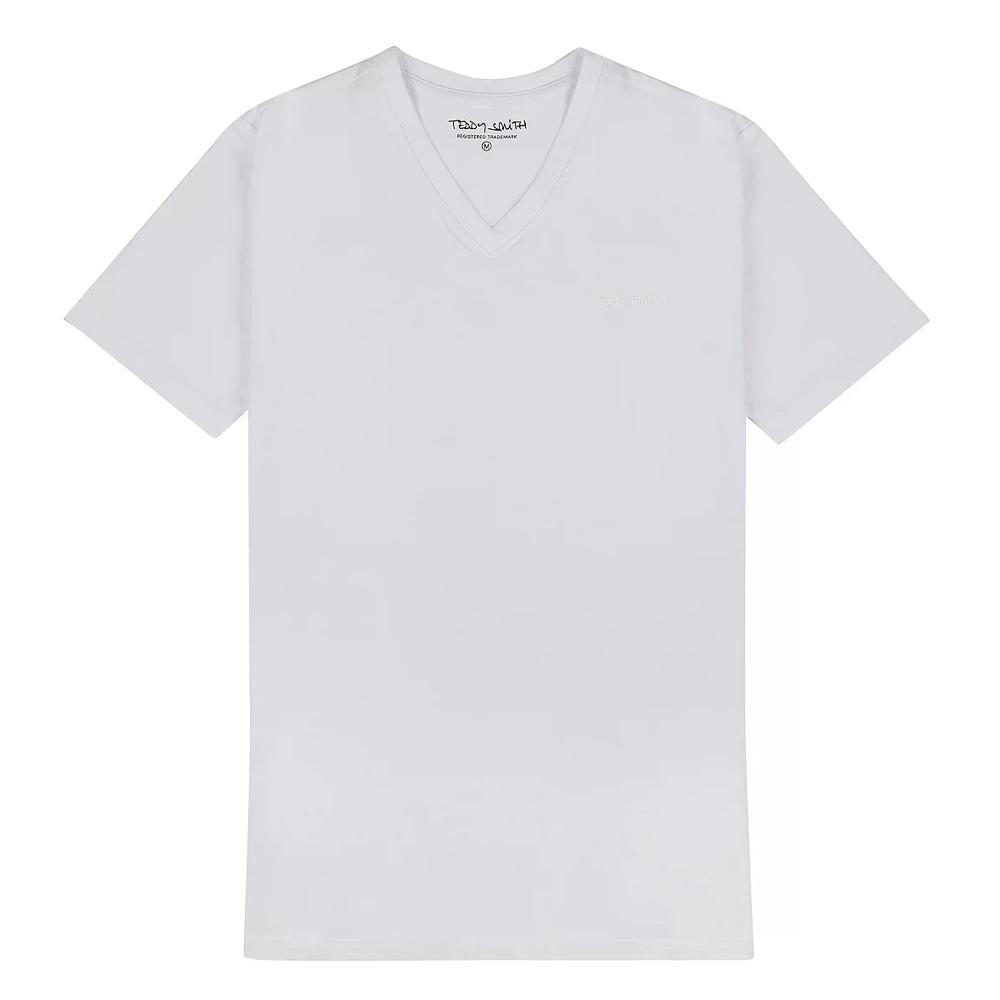 T-Shirt Weiß Mann Teddy Smith Tawax 2 günstig