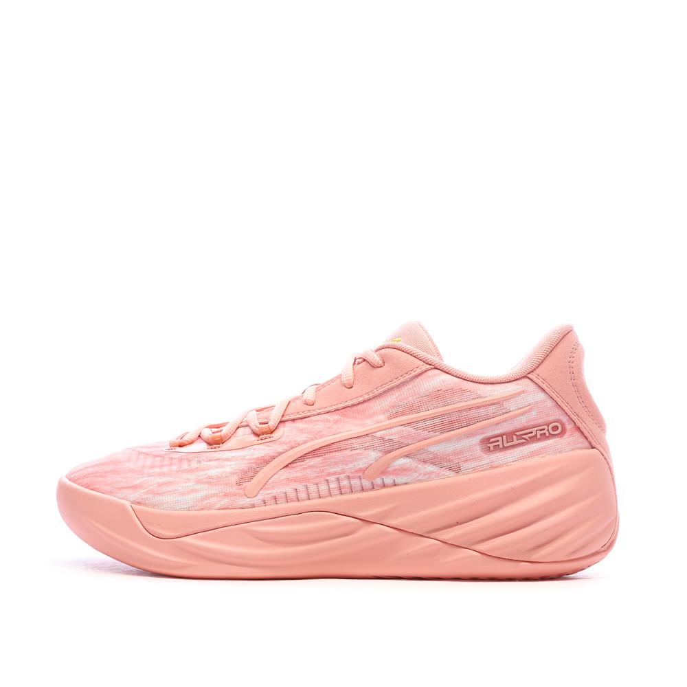 Baloncesto Zapatillas Rosa Hombre Puma All pro Nitro barato