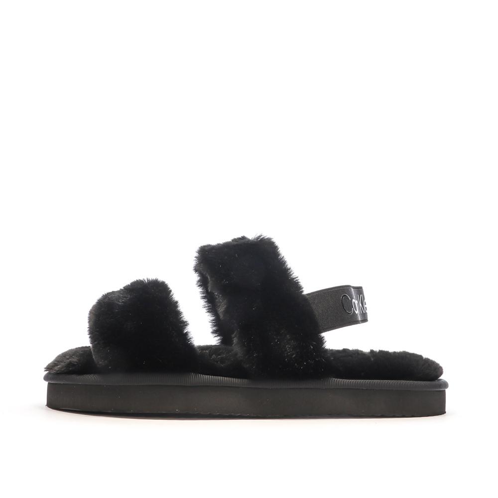 Schwarze Steppschuhe Frau Calvin Klein Jeans Home günstig