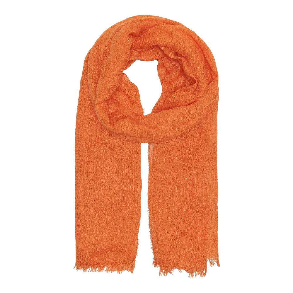 Foulard Orange Femme Only Fluffa pas cher