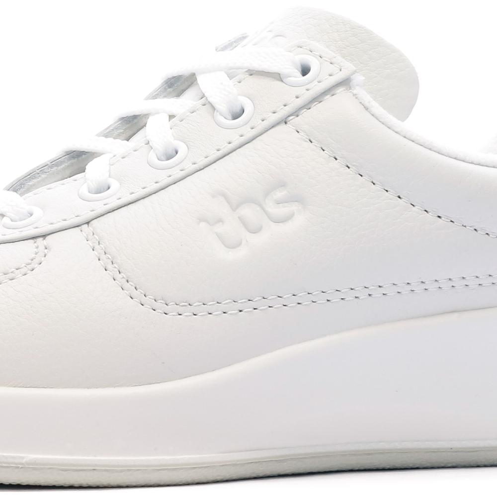 Zapatos de mujer de cuero blanco TBS Brandy ver 7