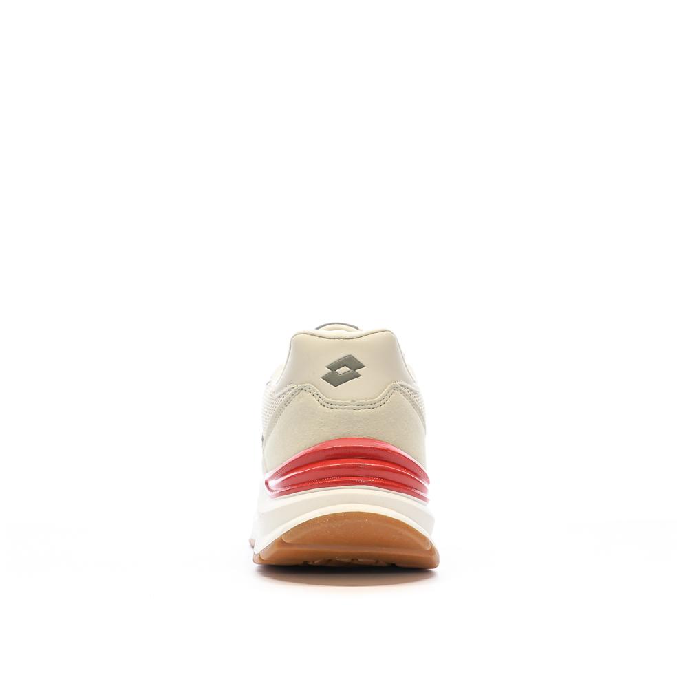 Lotto Twenty6 Men's Beige/White Sneakers Photo of the Espace des Marques %store% store - view of %key%