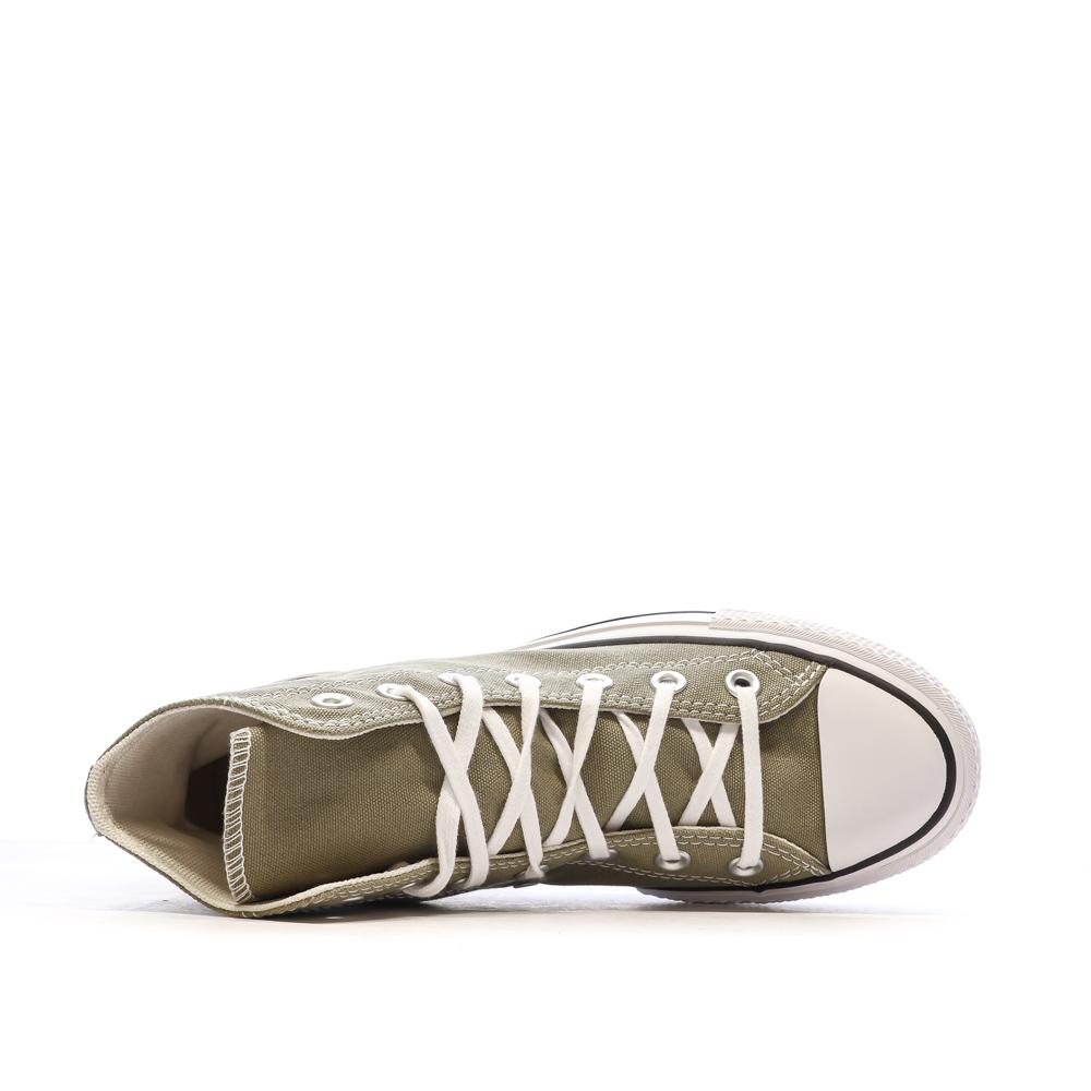 Sneakers Khaki Frau Converse Chuck Taylor All Star Lift A07571C Ansicht 4