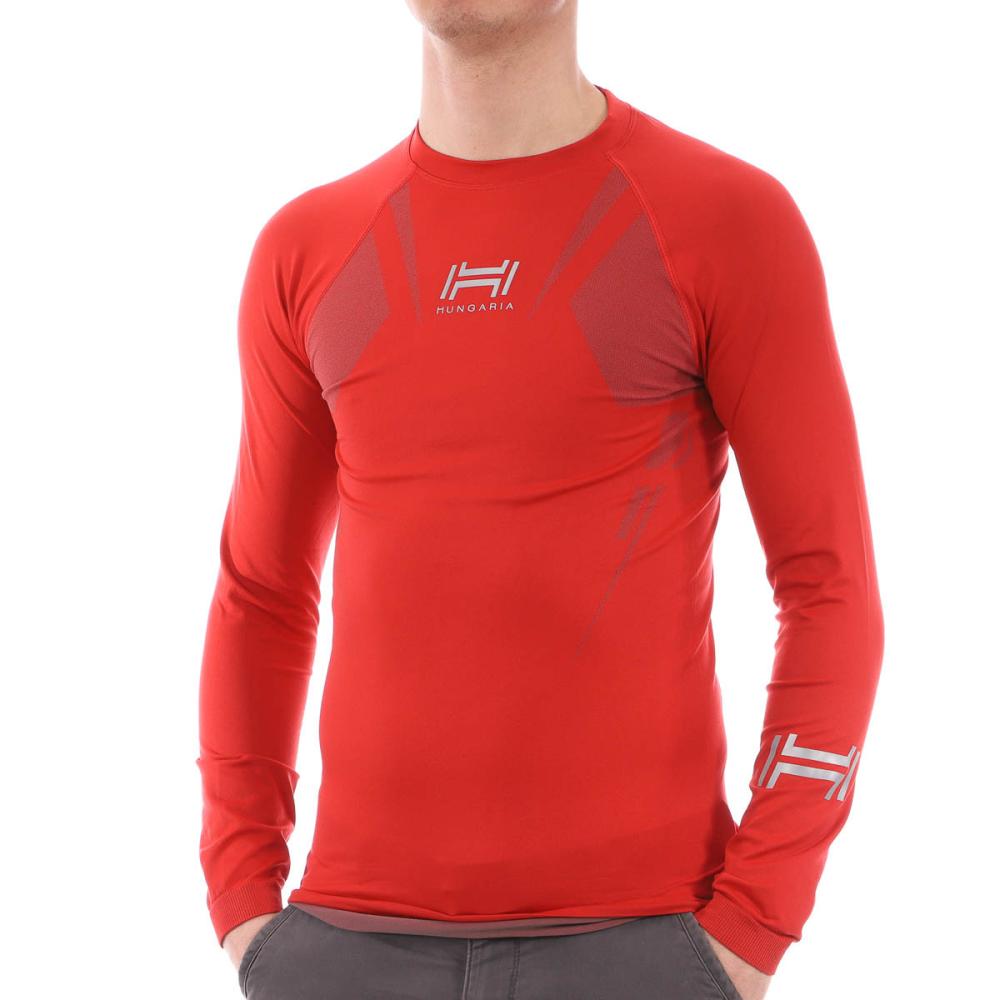 Hungaria Basic Baselayers Shirt/15 camiseta interior roja de hombre barato